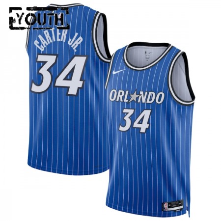Maillot Enfant Orlando Magic Wendell Carter JR 2025-26 Nike Icon Edition Bleu Swingman